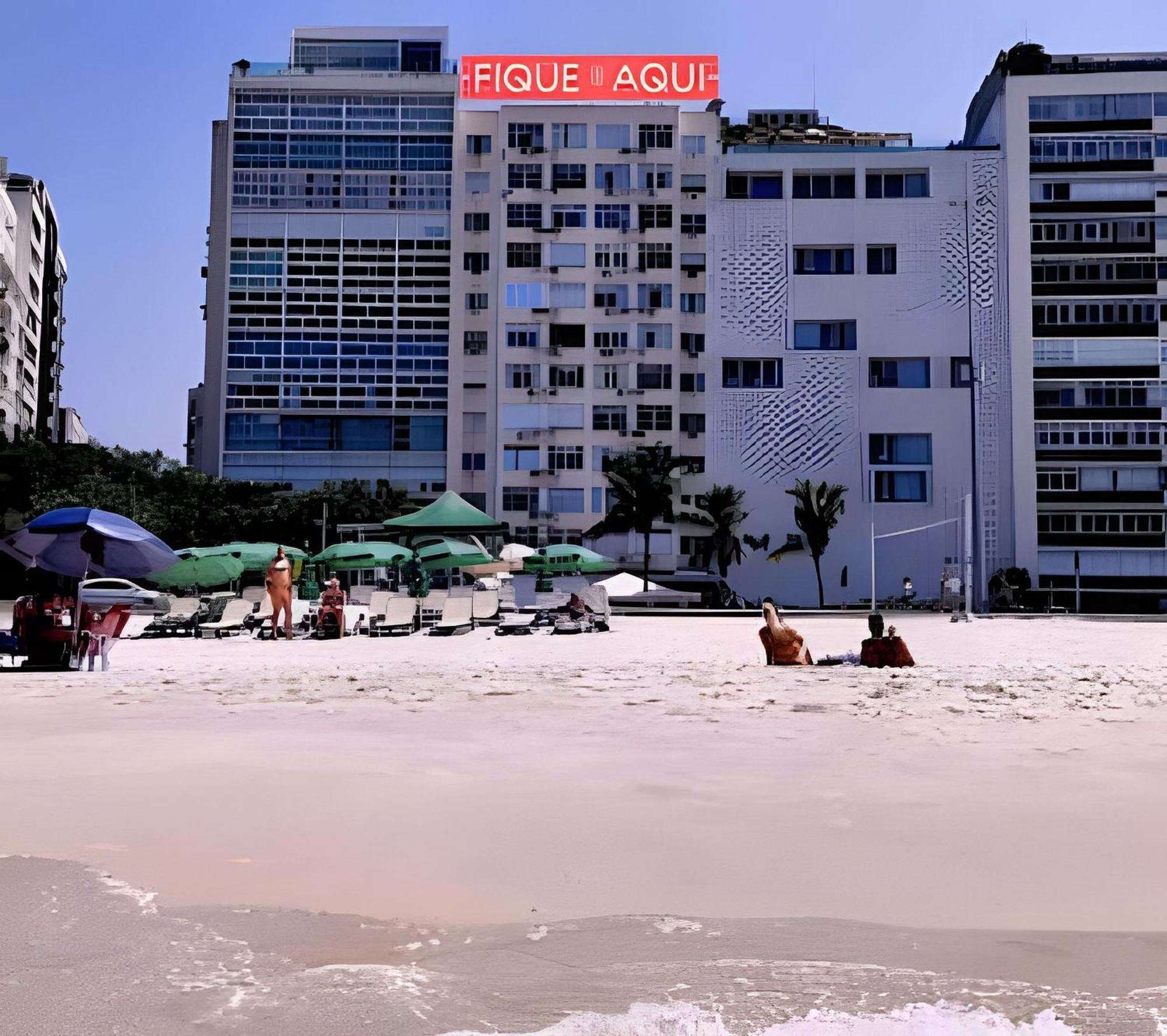 Studio Pe Na Areia Em Copacabana Rio de Janeiro Exterior photo