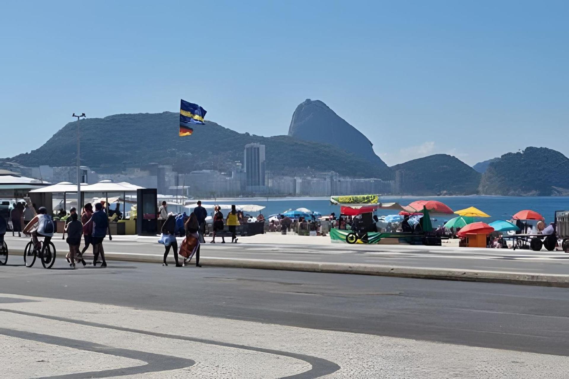 Studio Pe Na Areia Em Copacabana Rio de Janeiro Exterior photo